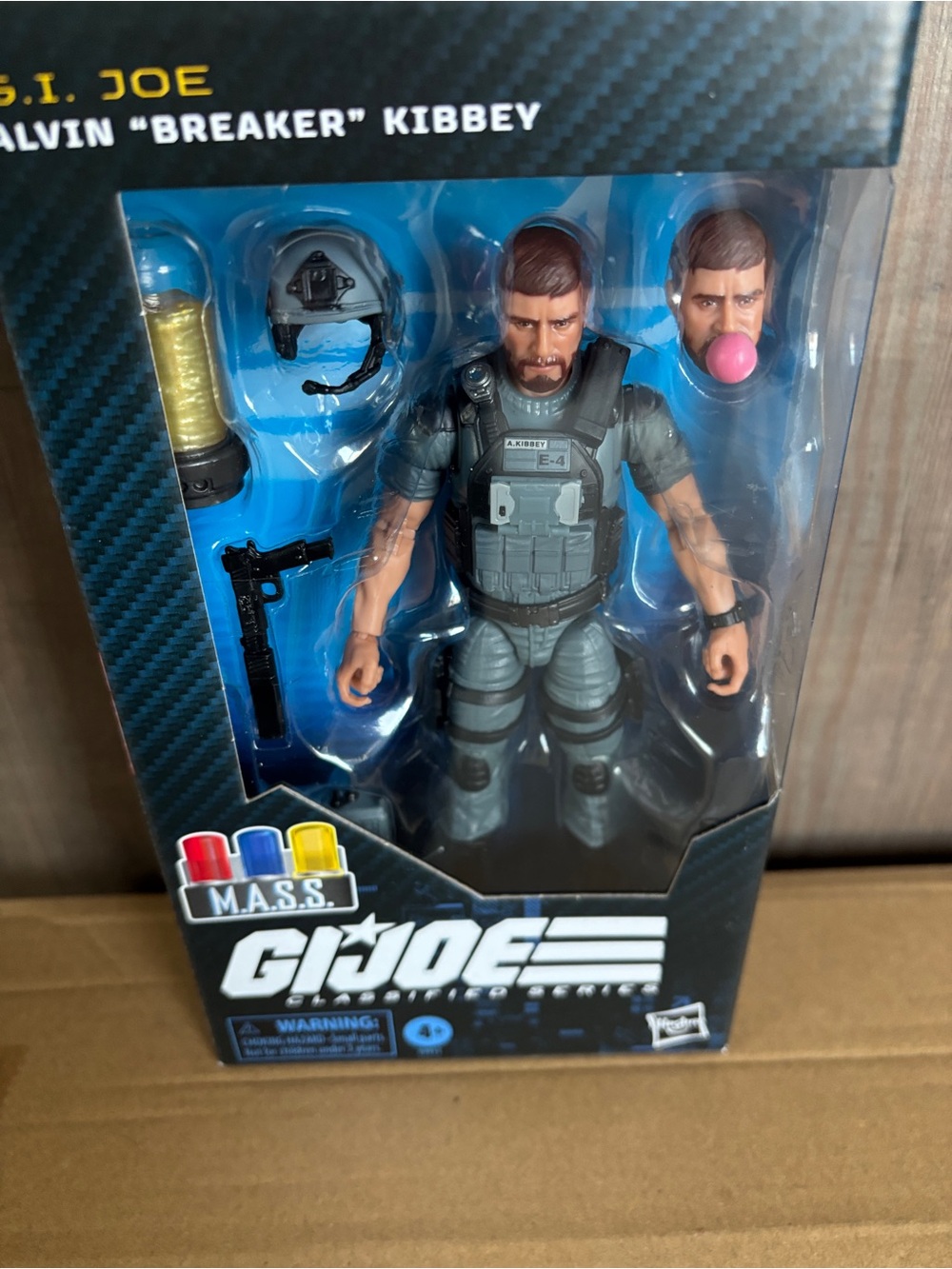 G.I. Joe Classified Series Alvin "Breaker" Kibbey Action Figure Brand New Sealed